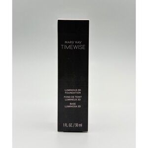 Mary Kay TimeWise Luminous 3D Foundation Ivory N 160 NIB 1oz/30ml